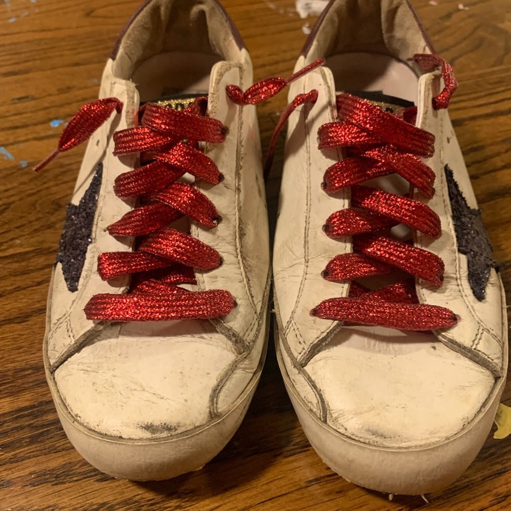 COPY - Size 6 but size 37 in European size, golden goose sneakers and have been…
